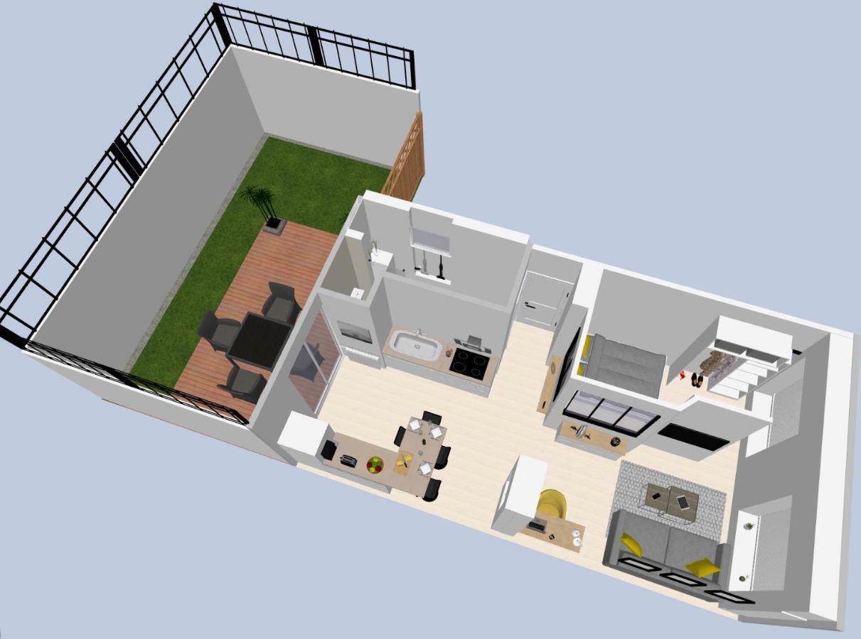 Apartment Le P'tit Atelier, Terrasse Privative